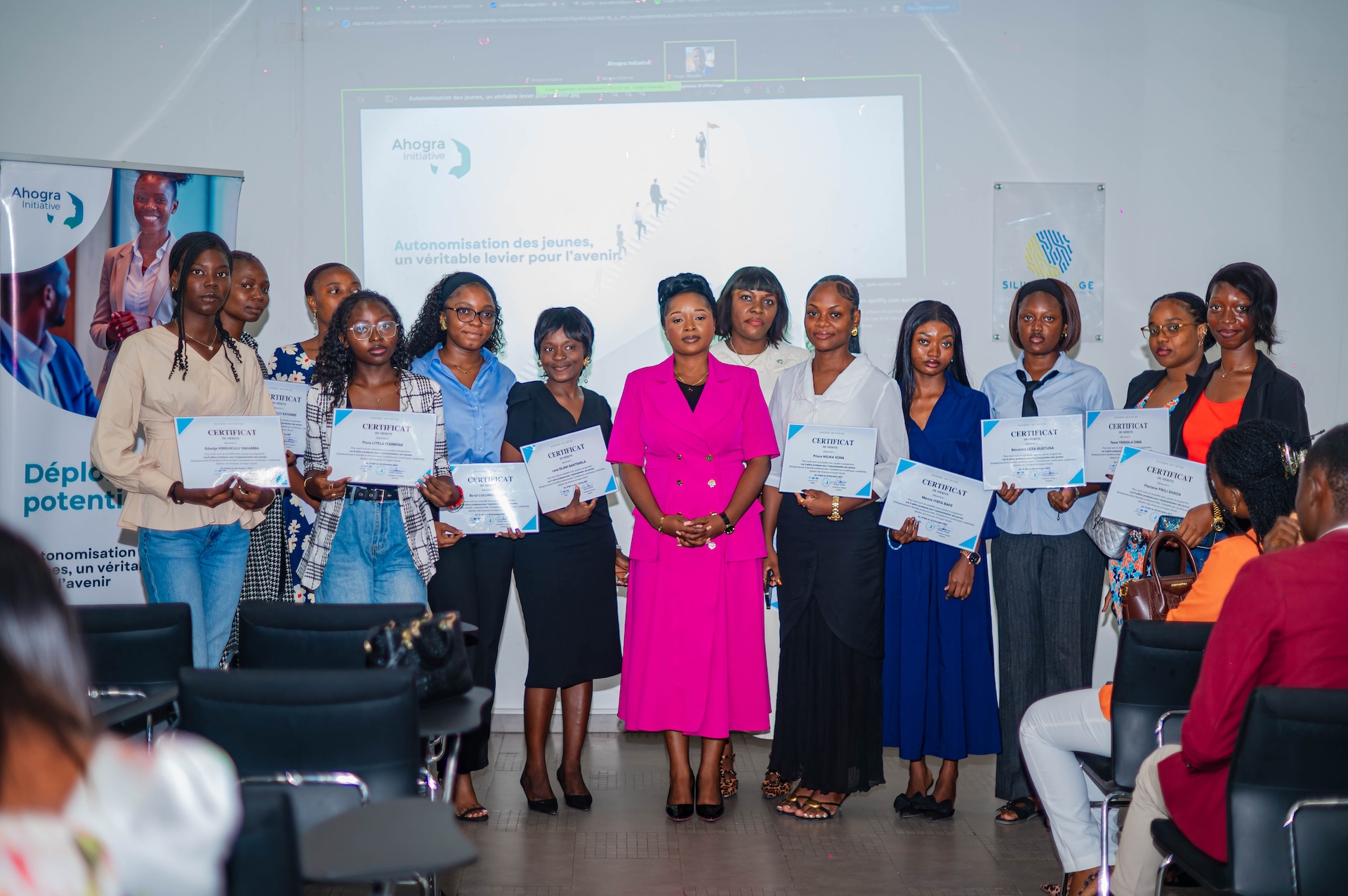 Cérémonie de certification de la première cohorte